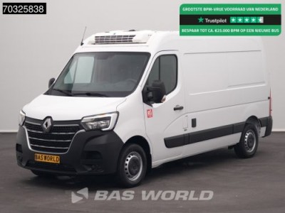 Renault Master 150PK Koelwagen L2H2 Thermo King V-200 MAX 230v Stekker LED Navi Airco Cruise Camera Parkeersensoren Euro6 Koel Koeler Kühl Kühler Kühlwagen Kühlkasten Airco Cruise control