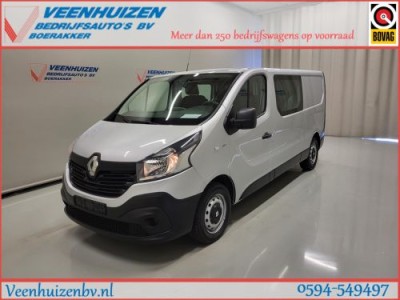 Renault Trafic 1.6dCi L2/H1 Dubbele Cabine Airco Euro 6 Marge!