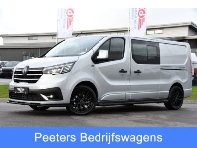 Renault Trafic 2.0 170 T29 L2H1 Extra DC Limited Edition Facelift! 3 x Leverbaar, Virtual, Cruise, Carplay, Stoelverwarming, Clima, Automaat, LED, 170PK, 2 x Schuifdeur, Uniek!
