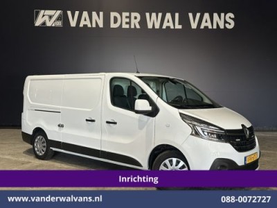 Renault Trafic 2.0 dCi 120pk L2H1 inrichting Euro6 Airco | Camera | Omvormer | Navigatie | LED | Trekhaak Cruisecontrol, Parkeersensoren, Bijrijdersbank