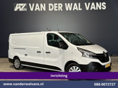 Renault Trafic 2.0 dCi 120pk L2H1 inrichting Euro6 Airco | Navigatie | Camera | LED | Trekhaak Cruisecontrol, Parkeersensoren, Bijrijdersbank