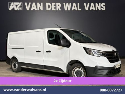 Renault Trafic 2.0 dCi 131pk L2H1 Euro6 Airco | 2x zijdeur | LED | Apple Carplay | Cruisecontrol Parkeersensoren, Bijrijdersbank