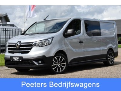 Renault Trafic Zilver Edition 2.0 dCi 130 T29 L2H1 DC Work Camera, Carplay, Cruise 130PK, Airco, Dubbelcabine, Multimedia,