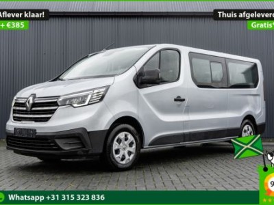 Renault Trafic dCi 150PK | L2H1 | 9-Zits | LED | Navigatie | Cruise | Airco | PDC | Euro 6