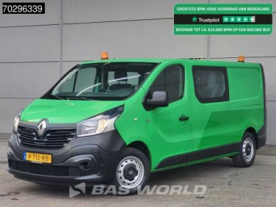 Renault Trafic 125PK Dubbel Cabine L2 Airco Cruise Trekhaak Navi Camera L2H1 Airco Trekhaak Cruise control