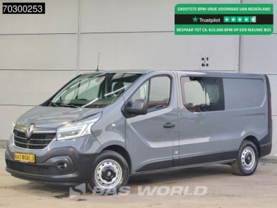 Renault Trafic 145pk Automaat Dubbel Cabine L2H1 Trekhaak Navi Airco Cruise Camera Parkeersensoren Euro6 DC Doka Mixto Airco Trekhaak Cruise control