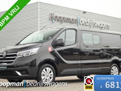 Renault Trafic 2.0BluedCi EDC 170pk T29 L2H1 Extra DC | Carplay/Android | Camera | L+R Zijdeur | Lease 681,- p/m