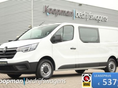 Renault Trafic 2.0dCi 130pk T30 L2H1 DC | 6-Zits | Carplay/Android | Camera | Lease 537,- p/m