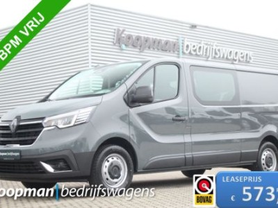Renault Trafic 2.0dCi 150pk T30 L2H1 DC | 6-Zits | Carplay/Android | Camera | Lease 573,- p/m