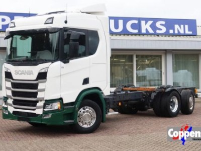 Scania R500 NGS 6x2 Chassis, Stuur lift as