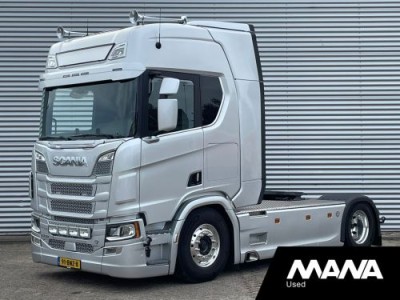 Scania R730 V8 730PK 4x2 LL Vol-lucht Retarder 2x Bed Standairco King Of The Road