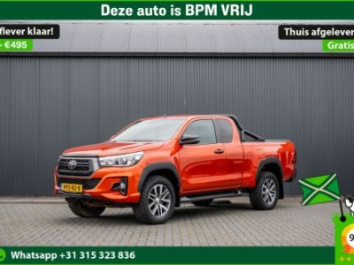 Toyota HiLux 2.4 D 4WD | 150 PK | LED | Camera | Cruise | Navi | Climatronic | Trekhaak