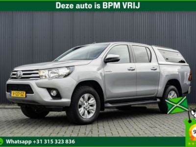 Toyota HiLux D-4D-F Double Cab | 4X4 | Automaat | Camera | Navigatie | Cruise | Airco | Euro 6