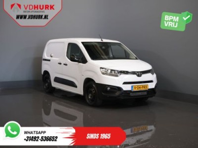 Toyota ProAce City 1.5 130 pk Aut. Carplay/ 3Pers./ Stoelverw./ Inrichting/ Camera/ Cruise/ Airco/ PDC/ Trekhaak