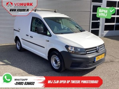 Volkswagen Caddy 2.0 TDI BPM VRIJ! Inrichting/ Airco/ Cruise/ Camera/ Trekhaak/ Dwarsdragers