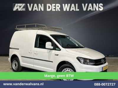 Volkswagen Caddy 2.0 TDI **MARGE, Geen BTW** 102pk L1H1 Euro6 Airco | Imperiaal | Navigatie | 1500kg Trekhaak Zijdeur