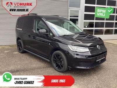 Volkswagen Caddy Cargo 2.0 TDI 125 pk DSG Aut. BPM VRIJ! Black Edition/ LED/ Virtual Cockpit/ CarPlay/ Adapt. Cruise/ Stoelverw./ Camera/ Navi/ Airco/ PDC/ Leder/ SideBars/ LMV/ Trekhaak Innemen controle 13/11