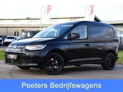 Volkswagen Caddy Cargo 2.0 TDI 1st Black Edition Virtual, Adaptieve Cruise, Camera, Leder, LED, Carplay, Trekhaak, Stoelverwarming, Uniek!