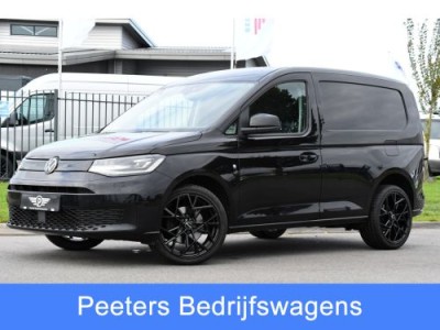 Volkswagen Caddy Cargo 2.0 TDI Black Edition Virtual, Camera, Stoelverwarming, 122pk, Automaat, LED, Trekhaak, Carplay, Uniek!