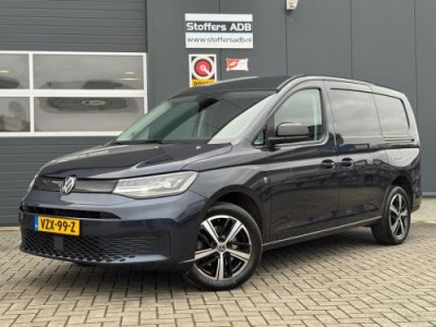 Volkswagen Caddy Cargo Maxi 2.0 TDI Style 122pk DSG | 2x SCHUIF | Navi | Trekhaak | LED | Camera | Leder | CarPlay | Lichtmetaal