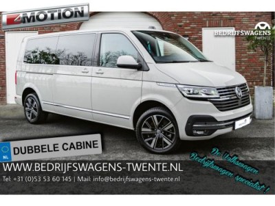 Volkswagen Caravelle T6.1 Caravelle 204pk Highline 4-MOTION DSG DUB/CAB ACC | LED | Leder | Side Assist | ELEKT.KLEP | 4X4