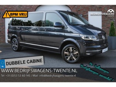 Volkswagen Caravelle T6.1 2.0 TDI 204 PK DSG L2H1 DUB/CAB A-Deuren ACC | LED | Leder | Apple Carplay/ Android Auto | Privacy glass |