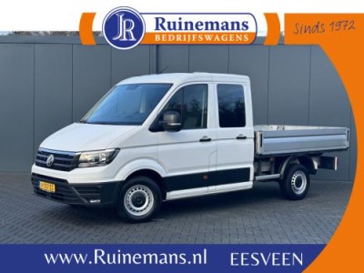 Volkswagen Crafter 2.0 TDI 102 PK / PICK UP / 1e EIG. / TREKHAAK / AIRCO / CRUISE / 2.500 KG AHG  / 3-ZITS / APPLE CARPLAY
