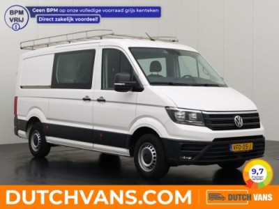 Volkswagen Crafter 2.0TDI 140PK Automaat L3H2 Dubbele Cabine | Imperiaal | Trekhaak | Navigatie | Camera | Airco | Cruie