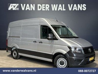 Volkswagen Crafter 2.0 TDI 140 pk L3H3 L2H2 Euro6 Airco | Camera | Apple Carplay | Cruisecontrol Android Auto, Parkeersensoren, Bijrijdersbank, 3000kg Trekvermogen, zilver