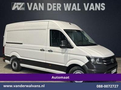 Volkswagen Crafter 2.0 TDI 141pk Automaat L3H3 L2H2 Euro6 Airco | Camera | Apple Carplay | Android Auto Chauffeursstoel, 3000kg trekvermogen, Parkeersensoren, Bijrijdersbank