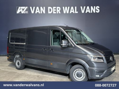 Volkswagen Crafter 2.0 TDI 141pk L3H2 L2H1 Euro6 Airco | Camera | Navigatie | LED | 3000kg Trekhaak | Cruisecontrol Android Auto, Leder, Verwarmde voorruit, Parkeersensoren, Bijrijdersbank