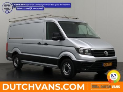 Volkswagen Crafter 2.0TDI 177PK L3H2 | 2xSchuifdeur | Imperiaal | Trekhaak | Navigatie | Airco | Cruise | Betimmering | 3-Persoons
