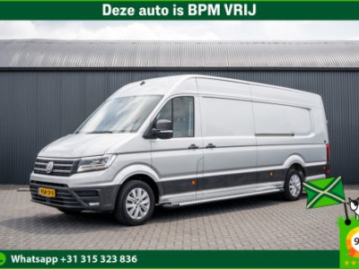 Volkswagen Crafter 2.0 TDI XL L5H3 | 177 PK | Rijplaten | Automaat | LED | Camera | Carplay | Schuifdeur L+R | PDC | Trekhaak