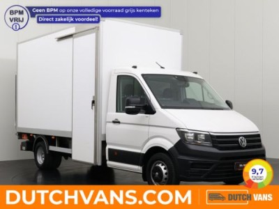 Volkswagen Crafter 2.0TDi 177PK Automaat Bakwagen+Laadklep | Zijdeur | Navigatie | Camera | 3-Zits | Airco | Cruise