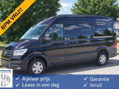 Volkswagen Crafter 35 177PK L3H3 AUT Facelift BPM 13 Navi, Cam, Gev. Stoel, LED, 2x Schuifdeur! NR. 819