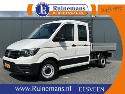 Volkswagen Crafter 35 2.0 TDI 141 PK / 1e EIG. / PICK UP / DUBBELE CABINE / 3 TONS TREKHAAK / 7 PERSOONS / AIRCO / CRUISE