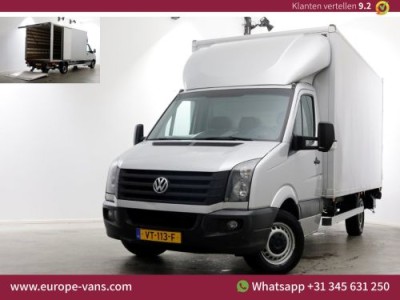 Volkswagen Crafter 35 2.0 TDI 163pk Bakwagen met laadklep en 2800kg trekhaak 01-2016