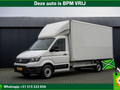 Volkswagen Crafter 35 2.0 TDI 177PK | Bakwagen met laadklep | Airco | Adapt.cruise | 3-Zits