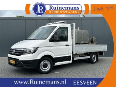 Volkswagen Crafter 35 2.0 TDI 177 PK / DSG AUTOMAAT / 1e EIG. / PICK UP / HOGEDRUKSPUIT OPBOUW / REINIGINGSVOERTUIG / 3 TONS TREKHAAK