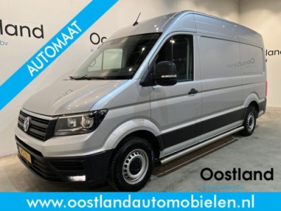 Volkswagen Crafter 35 2.0 TDI L3H3 140 PK Automaat / Euro 6 / Trekhaak 3.000 KG / Airco / Cruise Control / PDC / CarPlay / Navigatie / 3-Zits / 56.200 km !!