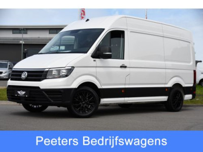 Volkswagen Crafter 35 2.0 TDI L3H3 PB Edition Camera, Cruise, Carplay, Carplay, Sensoren, geveerde stoel, Trekhaak, 140pk, Automaat, Multimedia, Uniek!