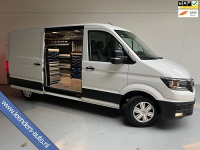 Volkswagen Crafter Automaat DSG Servicewagen 35 2.0 TDI euro6 140PK L3H2 (oude L2H1) Highline 3Persoons, SORTIMO, RIJKLAARPRIJS