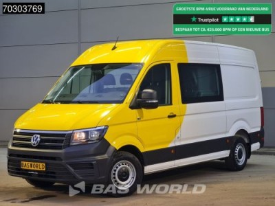 Volkswagen Crafter 102pk Dubbel Cabine L3H3 Trekhaak Navi Airco Camera Euro6 DC Doka Mixto L2 Airco Trekhaak