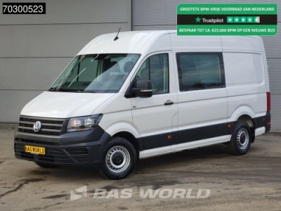 Volkswagen Crafter 102pk Dubbel Cabine L3H3 Trekhaak Navi Airco Parkeersensoren Euro6 L2H2 DC Doka Mixto Trekhaak