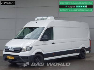 Volkswagen Crafter 140pk Koelwagen Automaat Thermo King V-200 MAX L4H3 Airco Camera Parkeersensoren L3H2 Euro6 Koel Koeler Kühl Kühler Kühlwagen 12m3 Airco