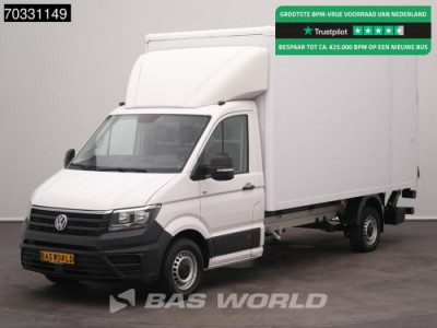 Volkswagen Crafter 177pk Automaat Laadklep Bakwagen Airco Cruise Camera Euro6 Meubelbak Koffer Airco