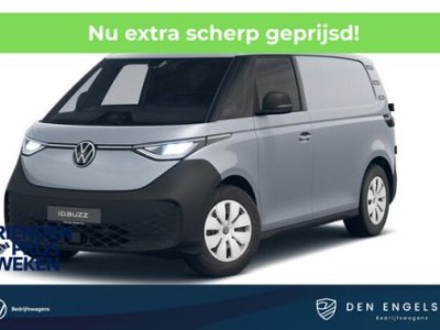 Volkswagen ID. Buzz Cargo ID. Buzz Cargo 190 pk, Economy Business, Achteruitrijcamera, Bijrijdersbank, Trekhaak, Achterdeuren zonder ruit, Alarm