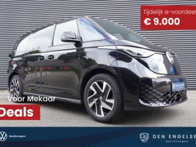 Volkswagen ID. Buzz Cargo ID. Buzz Cargo 286 pk, Bulli Edition,  Achteruitrijcamera, Bijrijdersstoel, Navigatie, Achterdeuren zonder ruit, Trekhaak