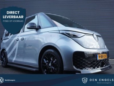 Volkswagen ID. Buzz Cargo ID. Buzz Cargo 286 pk, Bulli Edition,  Achteruitrijcamera, Bijrijdersstoel, Navigatie, Achterdeuren zonder ruit, Trekhaak, Stylingpakket