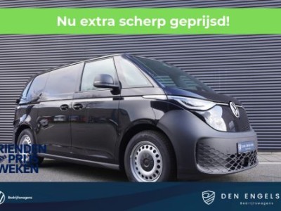 Volkswagen ID. Buzz Cargo ID. Buzz Cargo 286 pk, Economy Business, Achteruitrijcamera, Bijrijdersbank, Trekhaak, Achterdeuren zonder ruit, Alarm